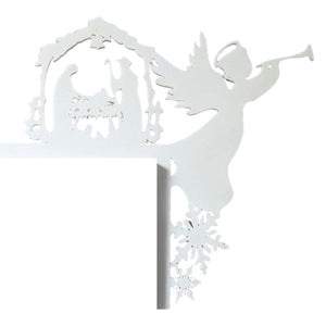 Décoration du cadre de porte Jésus de Noël