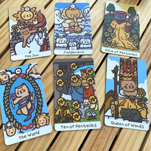 Charger l&#39;image dans la galerie, Cartes de tarot de chats
