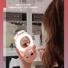 Charger l&#39;image dans la galerie, Miroir de Maquillage à LED de Cochonnet