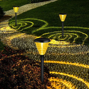Lampes de pelouse solaires étanches(2 PIÈCES)