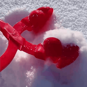 Pince à Boule de Neige en Forme de Canard, Bonhomme de Neige, Pingouin, Cœur