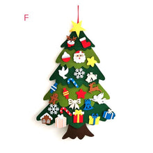 Charger l&#39;image dans la galerie, Arbre de Noël en Feutre Bricolage (Meilleur Cadeau pour Les Enfants)