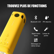Charger l&#39;image dans la galerie, Haut-parleur Bluetooth / Batterie Externe portable / Lampe de Poche - ciaovie