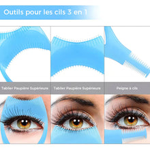 Charger l&#39;image dans la galerie, 3 en 1 cils outils mascara bouclier applicateur garde