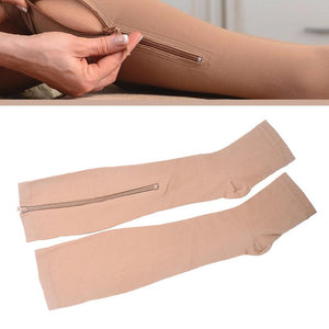 Chaussettes de compression avec fermeture à glissière - ciaovie