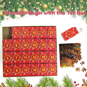 🎅Calendrier de l'Avent 2023 Puzzles de Noël