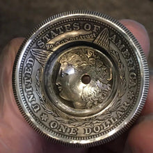 Charger l&#39;image dans la galerie, Horloge Morgan Dollar d&#39;Argent
