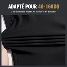 Charger l&#39;image dans la galerie, Short extensible en soie glacée grande taille pour hommes