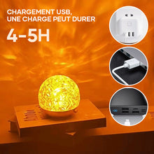 Charger l&#39;image dans la galerie, Lampe d&#39;ambiance à projection dynamique de vagues d&#39;eau