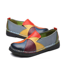 Charger l&#39;image dans la galerie, Ciaovie Casuel Confort Chaussures Plates en Cuir pour Femmes - ciaovie