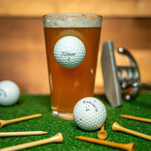🏑Verre à pinte en forme de balle de golf