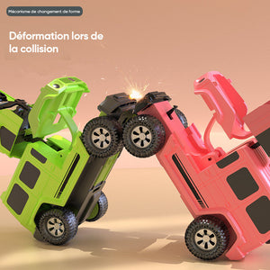 Jouet de Voiture transformable 2 en 1 avec collision