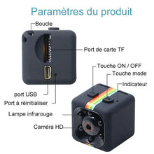 Charger l&#39;image dans la galerie, Mini Caméra Extérieur HD 1080P