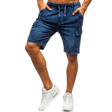 Charger l&#39;image dans la galerie, Short en Jean Délavé pour Hommes - ciaovie
