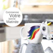 Charger l&#39;image dans la galerie, 3D Licorne Tasse de Sensible à la Chaleur - ciaovie