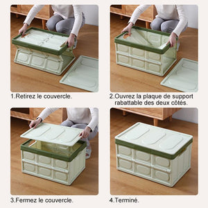 Boîte de Rangement Pliable en Plastique - ciaovie