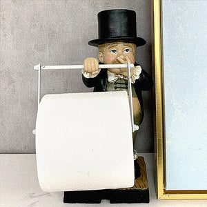 Décoration de porte-serviettes en papier Gentleman