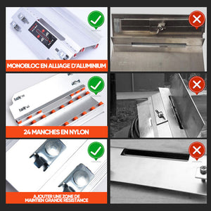 Dispositif de biseau à 45° pour carrelage