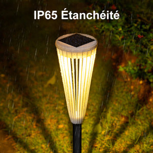 Lampes Solaires pour Allées de Jardin (2pcs)