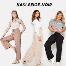 Charger l&#39;image dans la galerie, Pantalon Large en Soie Glacée pour Femme