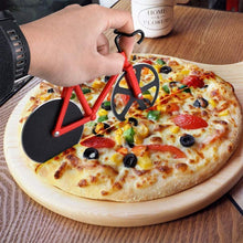 Charger l&#39;image dans la galerie, Coupe-pizza à Roulettes en Forme Vélo / Moto