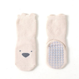 Chaussettes Bébé Automne Hiver Chaussettes de Sol pour Enfants