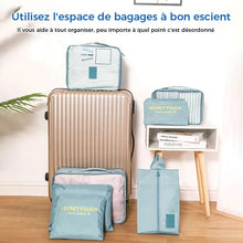 Charger l&#39;image dans la galerie, Ensemble organisateur de voyage 7 pièces
