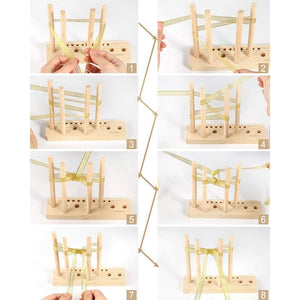 🎄Outil de fabrication d’arc de ruban