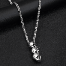 Charger l&#39;image dans la galerie, See No Evil Skulls Collier pour homme