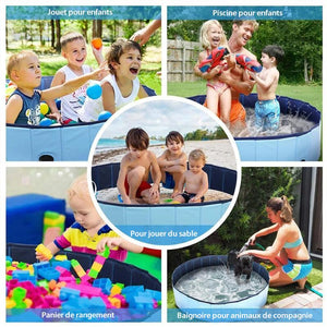 Piscine Portable Pliable pour Animaux de Compagnie - ciaovie