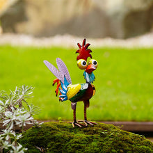 Charger l&#39;image dans la galerie, Statue drôle de coq de jardin