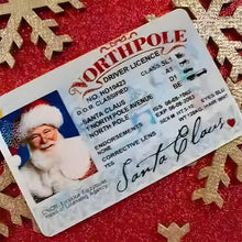 Charger l&#39;image dans la galerie, 🎅Permis de conduire perdu du Père Noël|Cadeaux amusants pour les enfants
