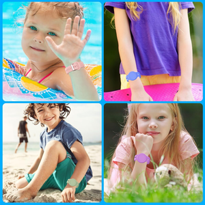 Bracelet anti-perte en silicone imperméable pour enfants