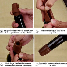 Charger l&#39;image dans la galerie, Bouchon de bouteille de vin mousseux réutilisable