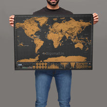 Charger l&#39;image dans la galerie, Carte du monde à gratter