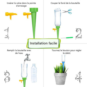 Système D'Arrossage Pour Plantes En Pot - ciaovie