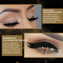 Charger l&#39;image dans la galerie, Eyeliner réutilisable et autocollants pour cils (4 paires)