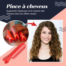 Charger l&#39;image dans la galerie, Pince à Cheveux Moelleuse Naturelle de Racines de Cheveux