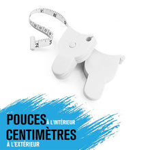 Charger l&#39;image dans la galerie, Ruban à Rouler Automatique Règle de Mesure de la Circonférence