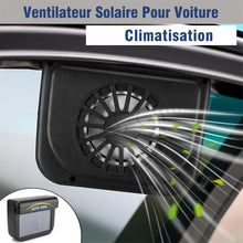 Charger l&#39;image dans la galerie, Ventilateur Solaire Pour Voiture - ciaovie