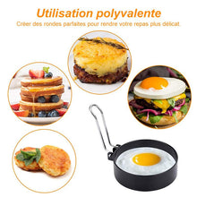 Charger l&#39;image dans la galerie, Moule à Anneaux d&#39;Omelette Antiadhésif