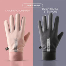 Charger l&#39;image dans la galerie, Gants imperméables antidérapants résistants au froid pour écran tactile