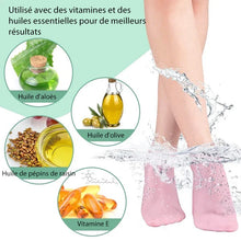 Charger l&#39;image dans la galerie, Chaussettes en silicone pour femmes pour spa et pédicure