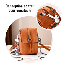 Charger l&#39;image dans la galerie, Sac à Bandoulière Carré en PU pour Téléphone Portable - ciaovie