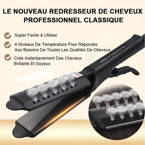 Lissage Cheveux Ionique Fer Plat Céramique Tourmaline - ciaovie