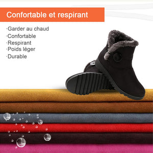 Bottes de neige chaudes pour femmes, 1 paire - ciaovie