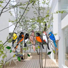 Charger l&#39;image dans la galerie, Tentures de vitrail oiseaux 🎁Promotion de la fête des mères🐦