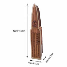 Charger l&#39;image dans la galerie, Coffret cadeau vin rouge en bois