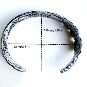Bracelet plume vintage