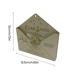 Ornement de Noël Lettre au Père Noël